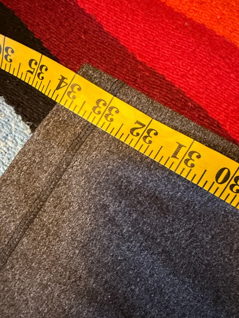 Lululemon Astro Pant (Tall) Heathered Black / Black Black Yoga Pants - Picture 12 of 12